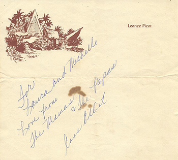 Cass Elliot Autograph
